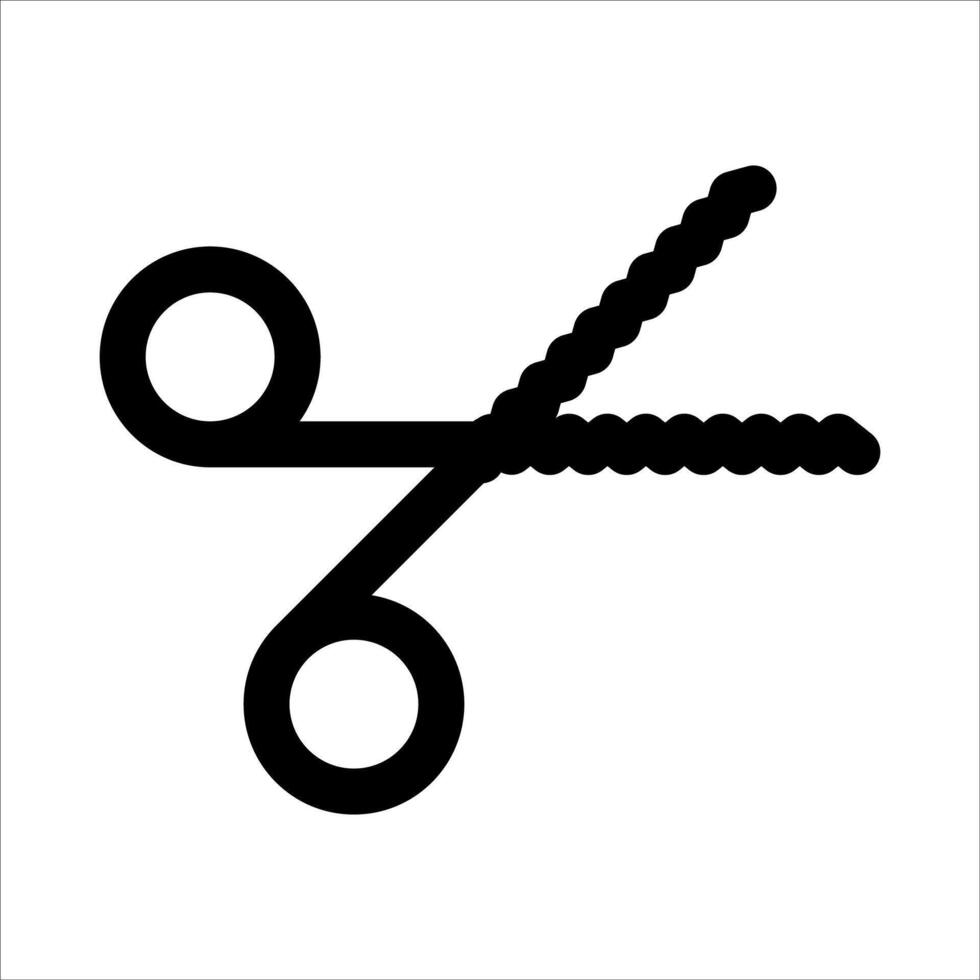 unique Scissors icon vector