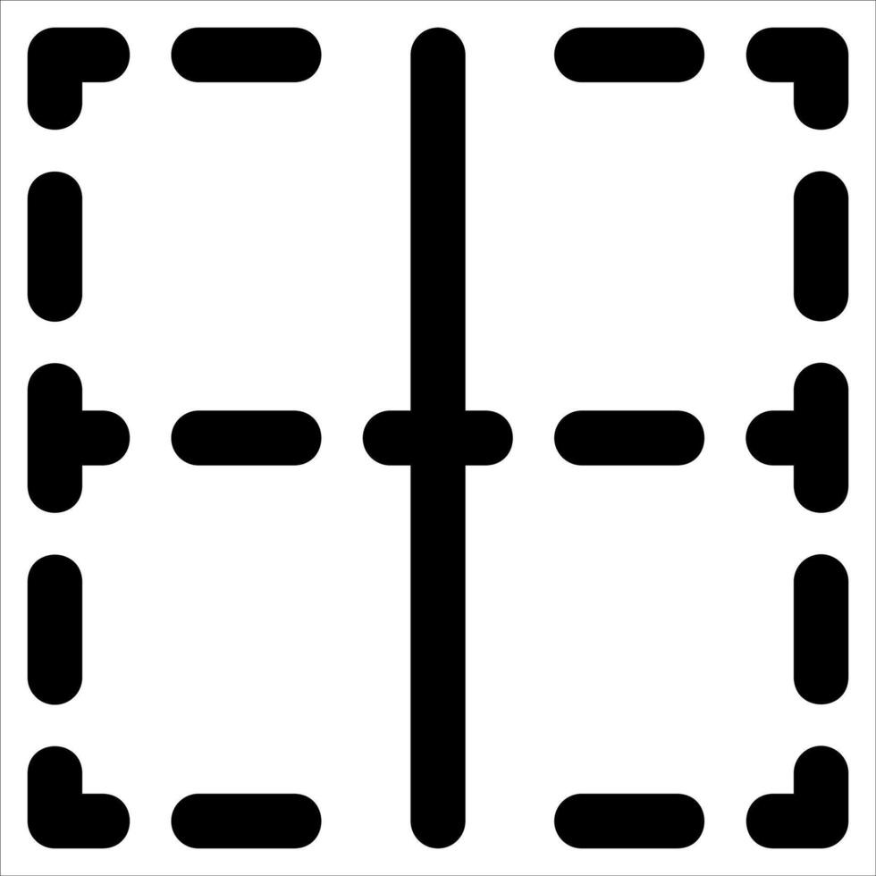 A unique square with four squares in it in white background vector