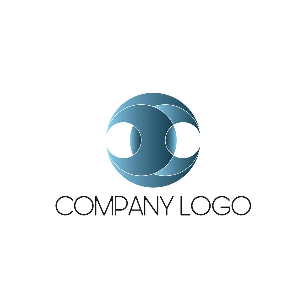 Abstract company logo element icon vector
