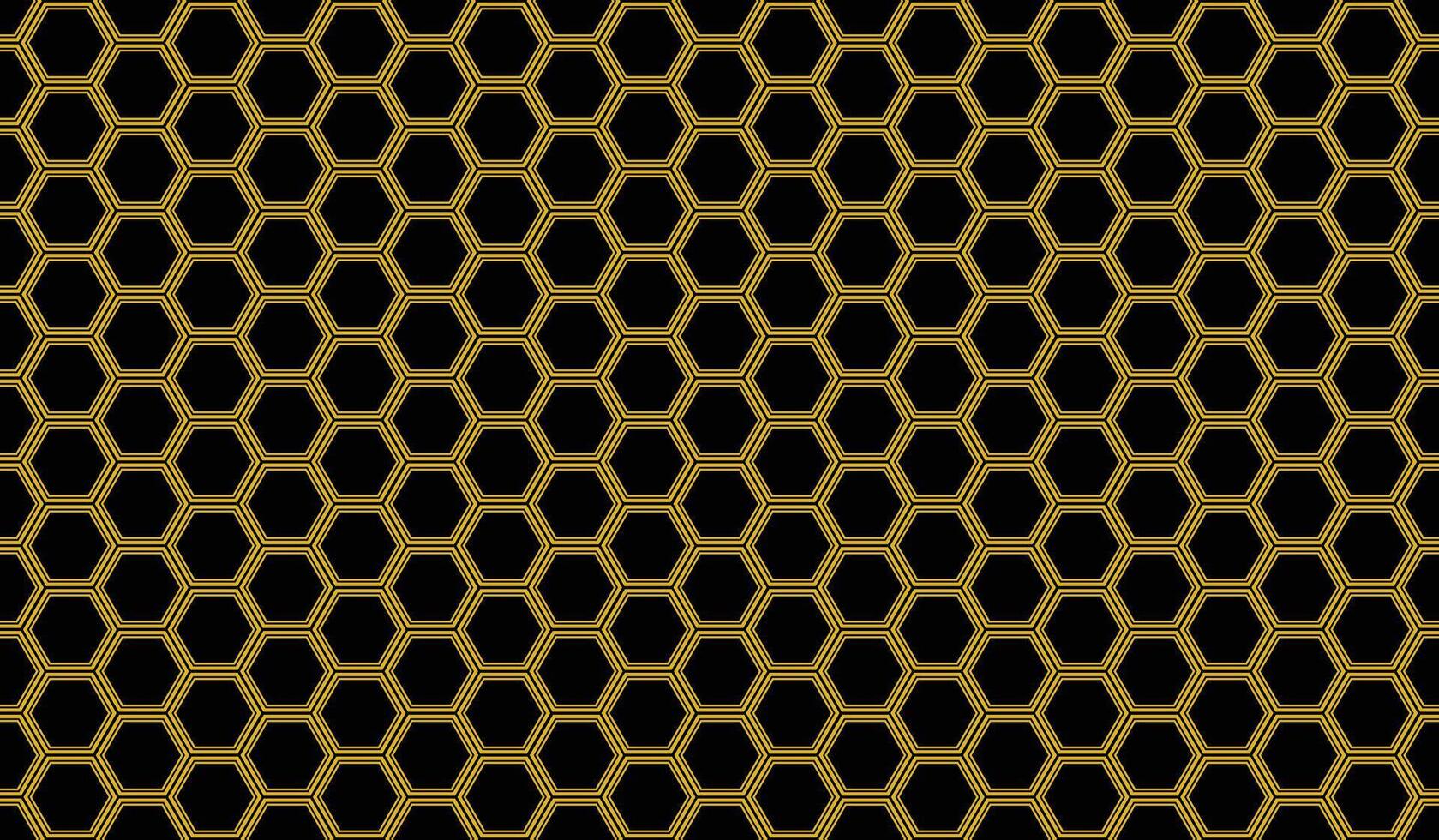 hexagon geometric metal grid background. seamless hexagon honey comb background for printing on clothes, paper etc vector