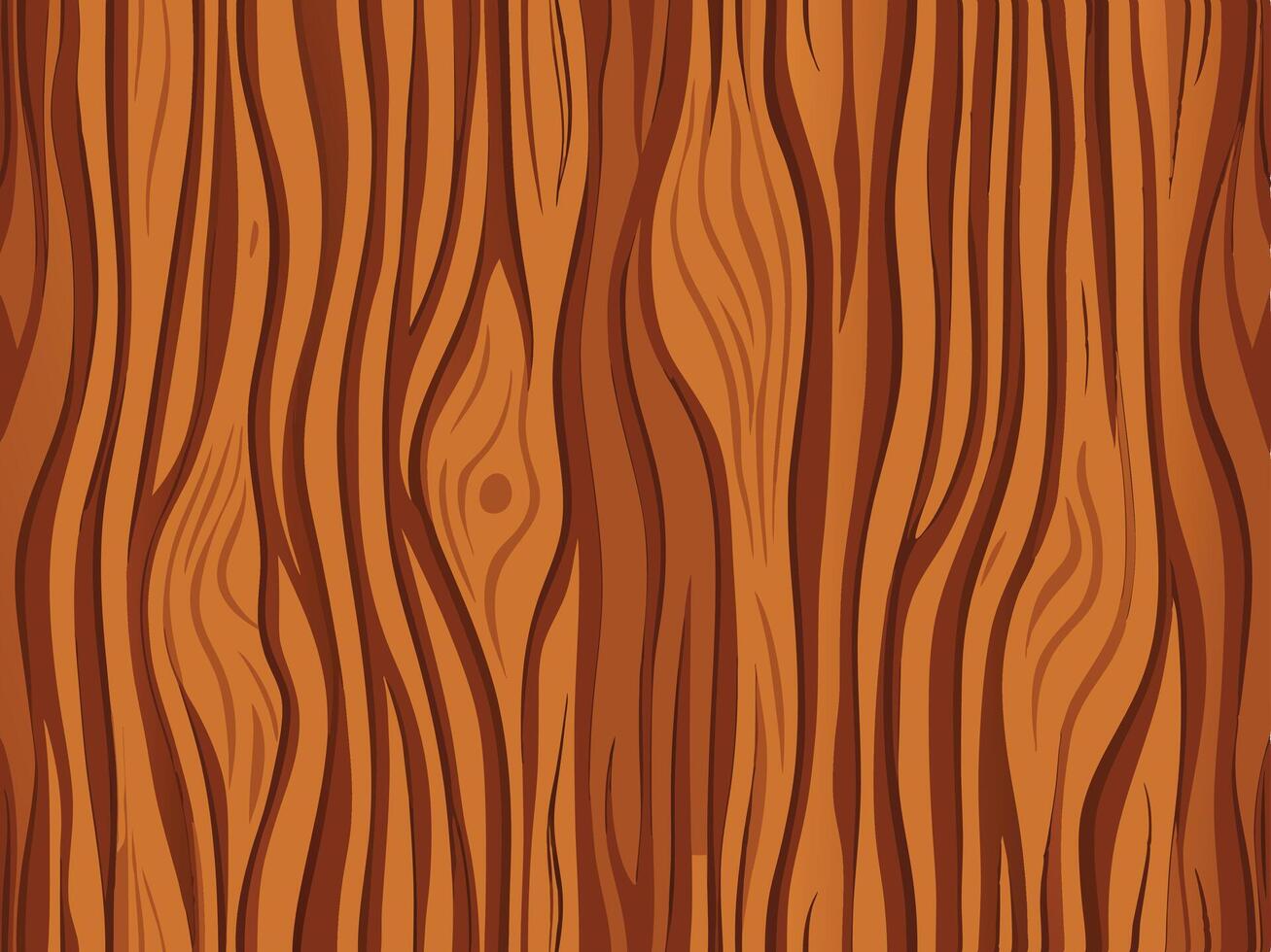 illustration of a seamless wood texture with brown and tan vertical wood grain patterns vector