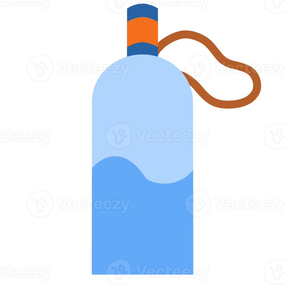 water an important thing for camping and hiking kit clipart png