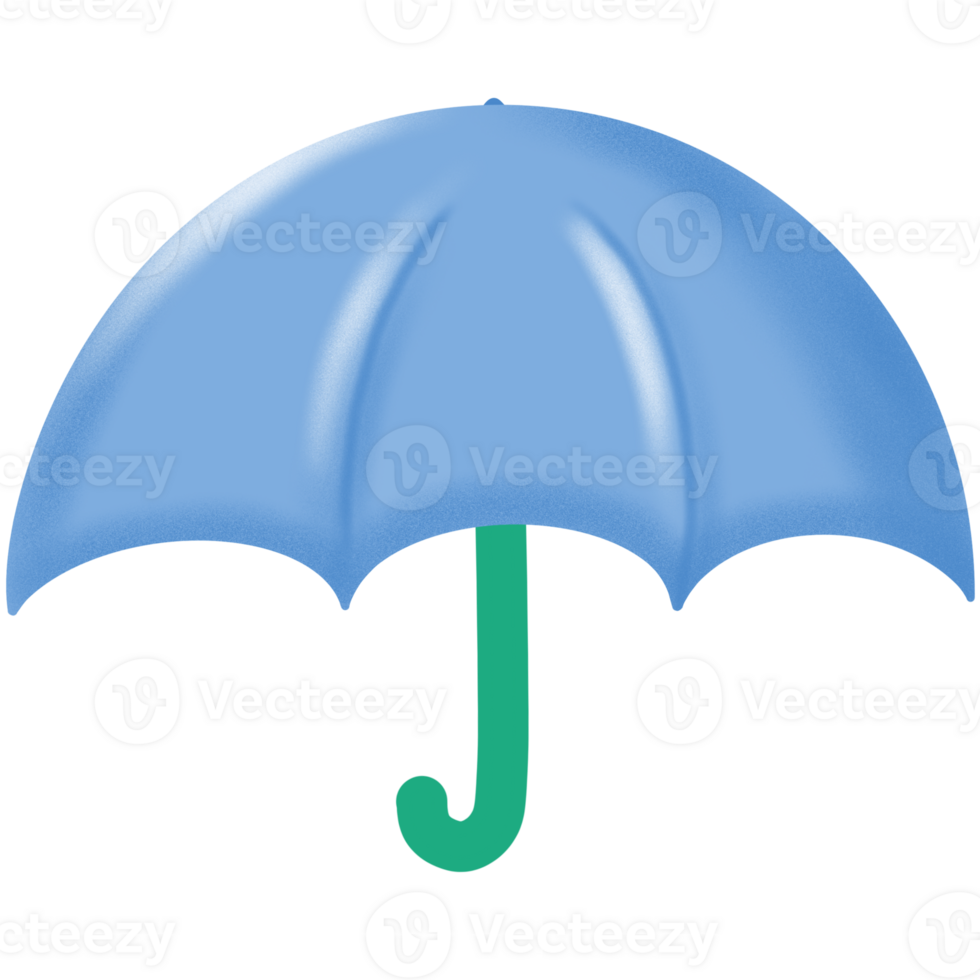 blue umbrella clipart png