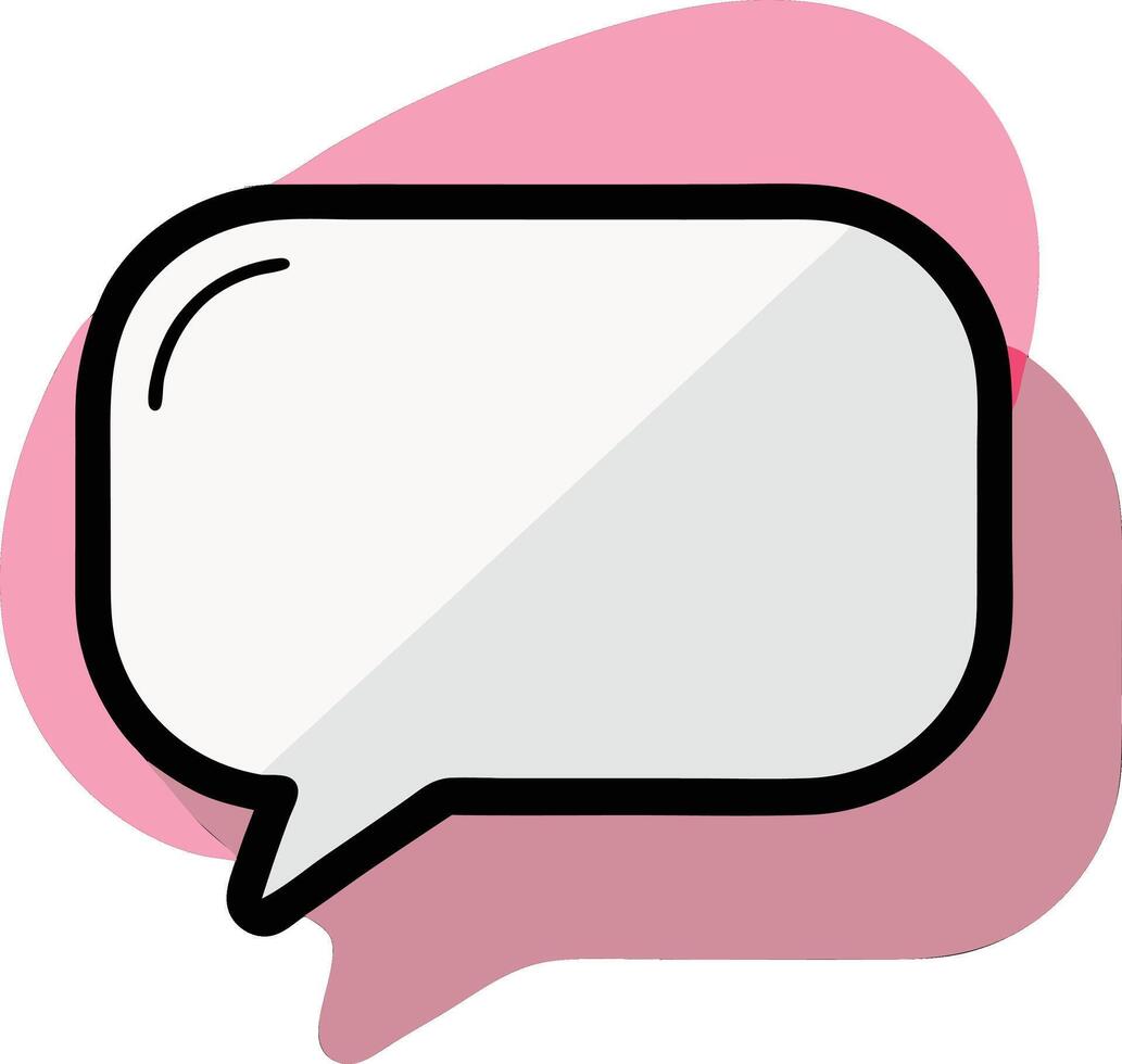 Blank Speech Bubble with Comic Style Available on EPS File vector