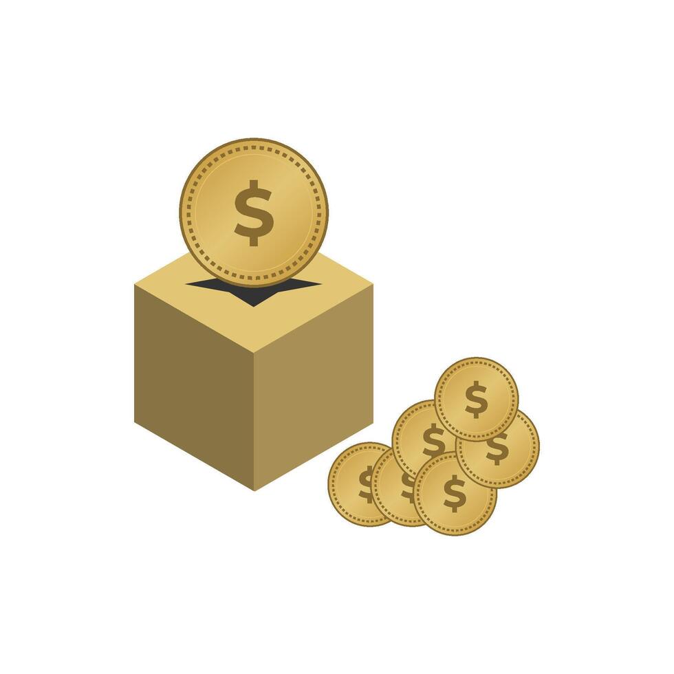 Cash back reward program icon, business concept for banner, poster, and social media promotion. vector