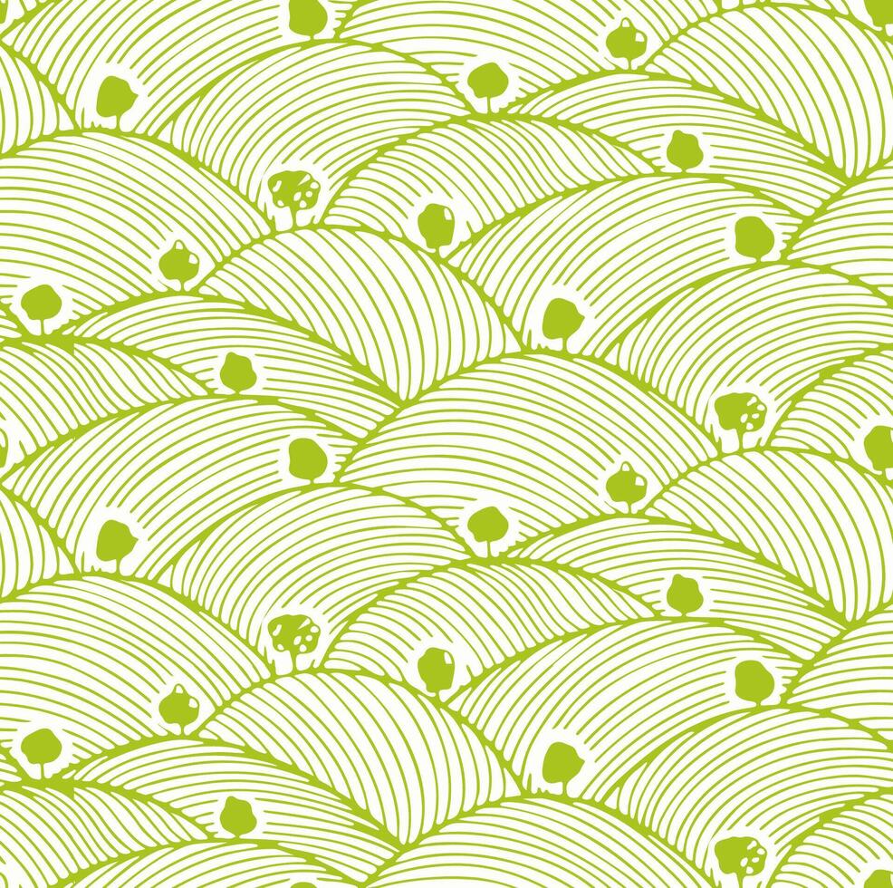 Pattern vineyard field farm texture background. Wine agriculture wheat rice japanese poster. Minimal abstract vineyard view. Organic grape banner label sketch design. vector