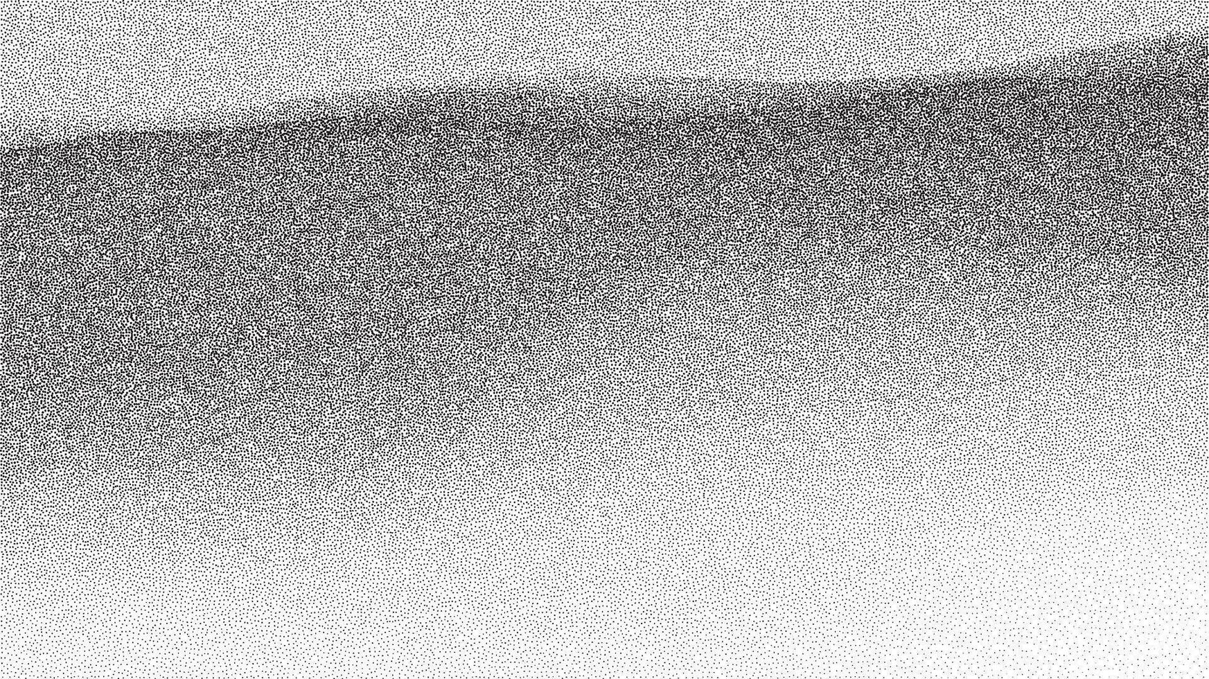 Noise grain gradient background grainy effect. Stipple dust overlay retro grit texture. vector