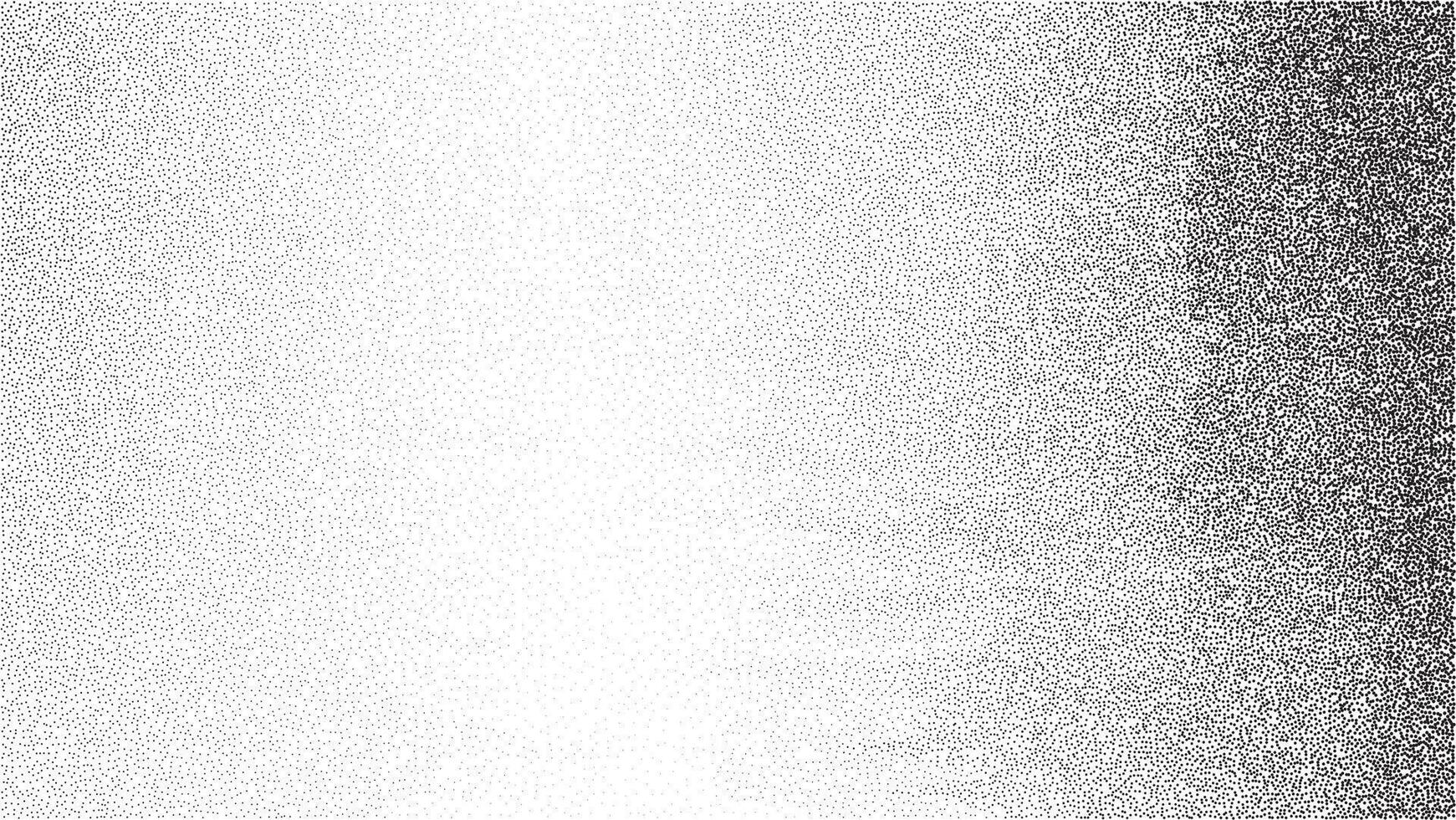 Noise Distress Grain Grit Background. Rough Gradient Pattern Modern. Black and white halftone overlay vintage dissolve effect. Dusty stipple texture with dirty charcoal shadow gritty, distressed art. vector