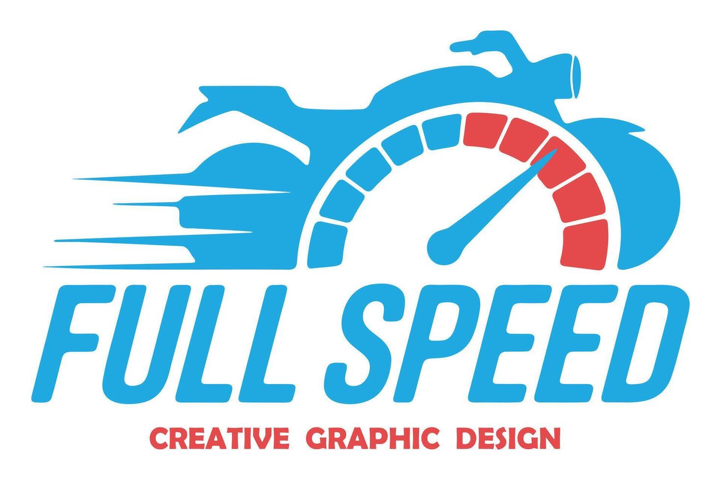 Fast speed logo design modern dynamic branding icon vector