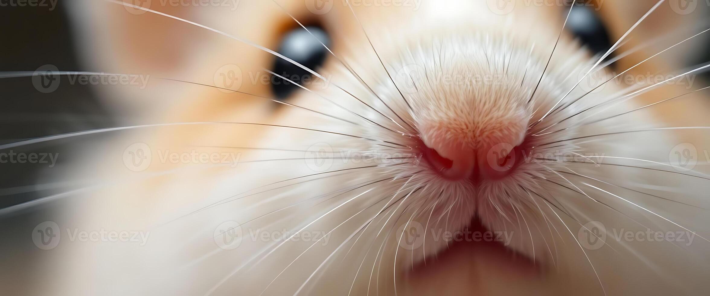 close up of a small animal's face photo