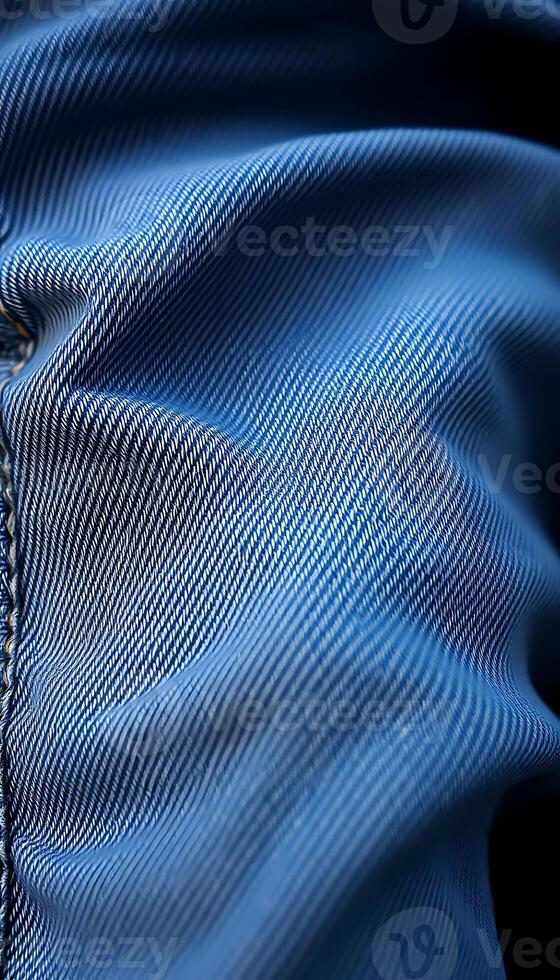 close up view of a blue shirt photo