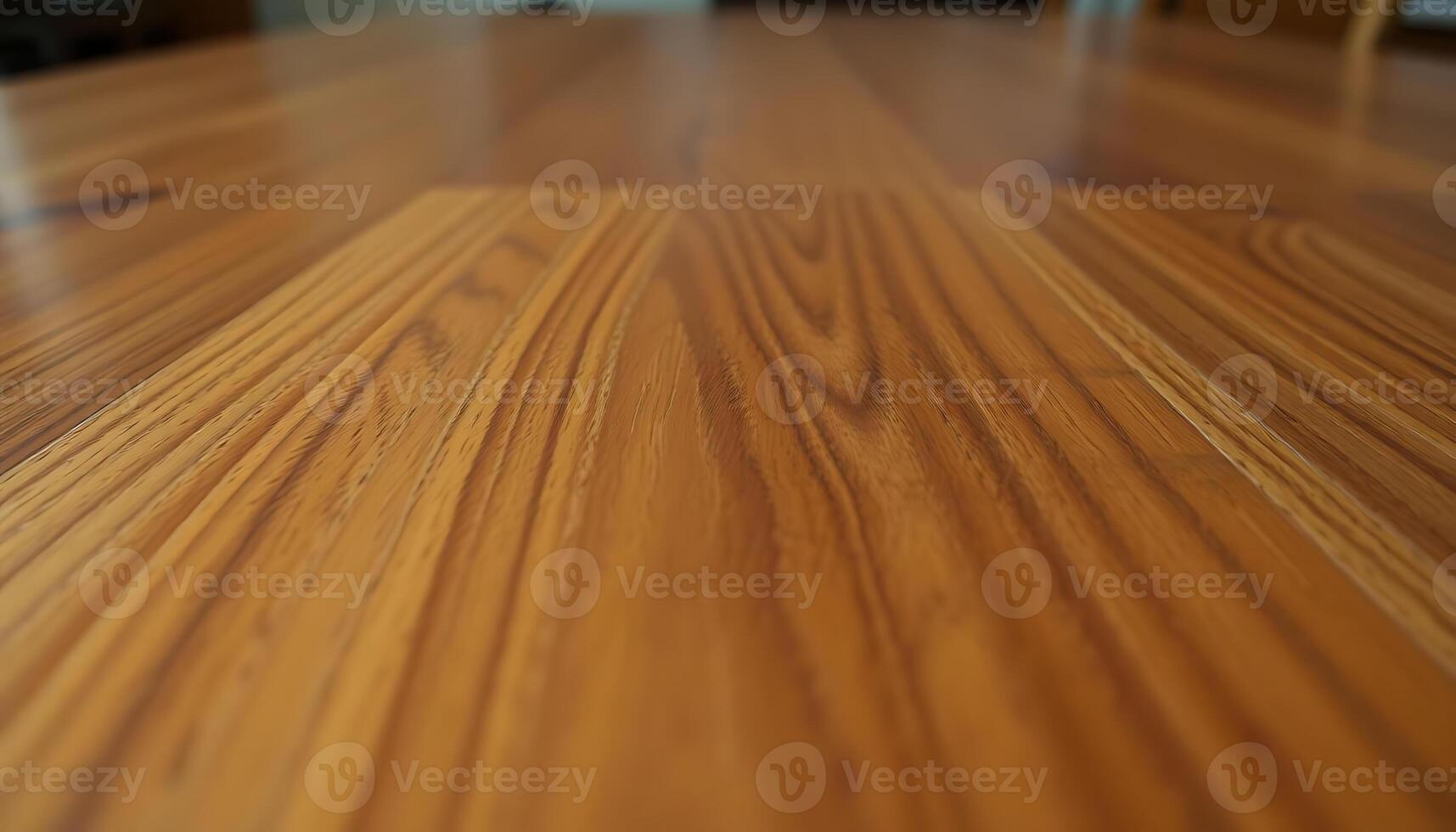 close up of a wooden floor with a blurry background photo