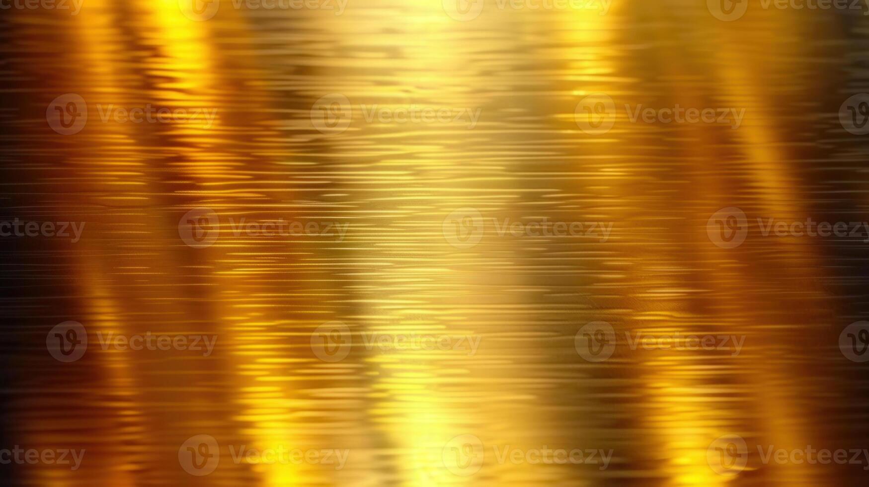 A captivating golden abstract texture with light reflections, creating a luxurious look and feel. photo