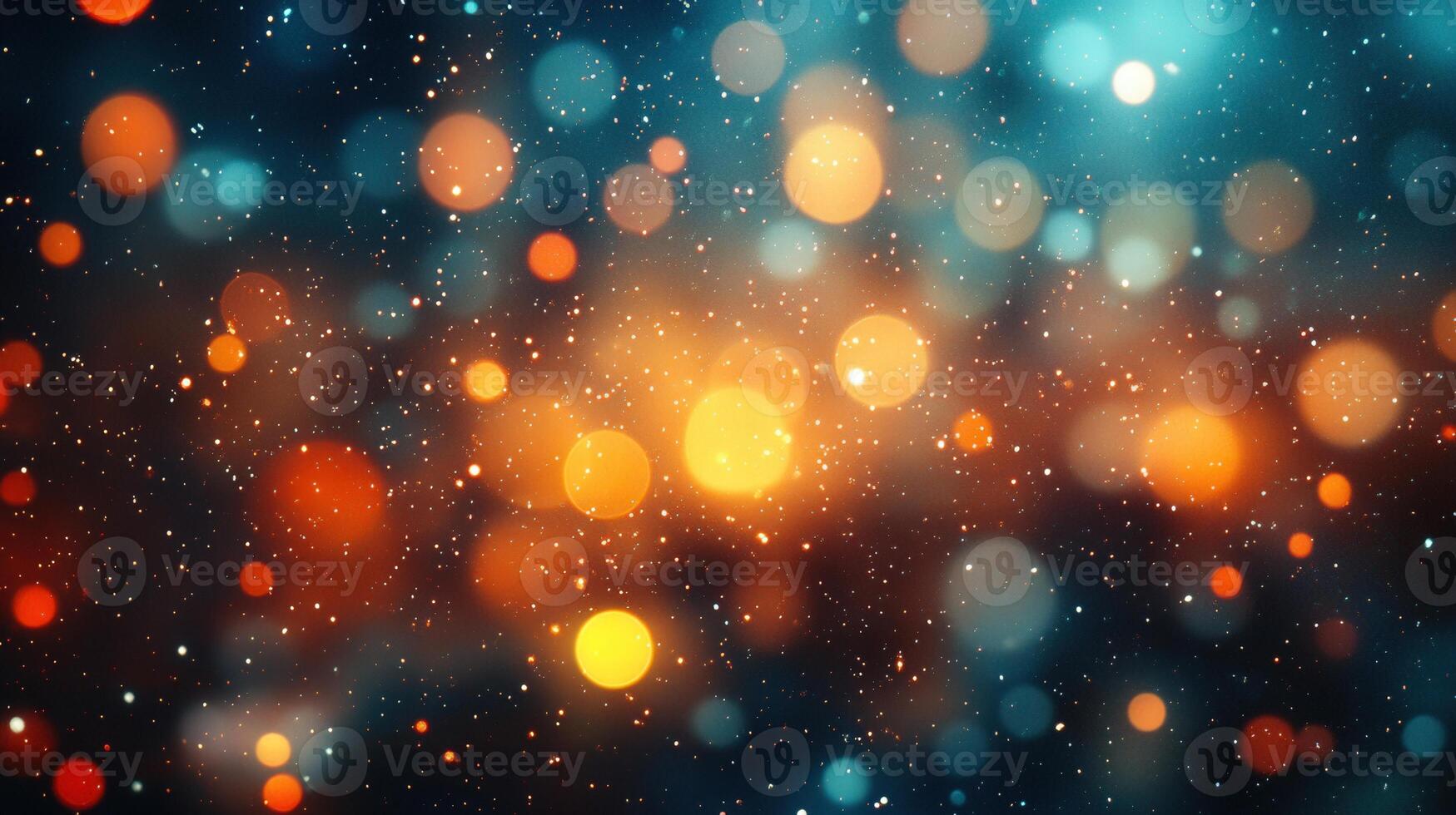 A mesmerizing display of vibrant bokeh lights, creating an abstract and enchanting background. photo