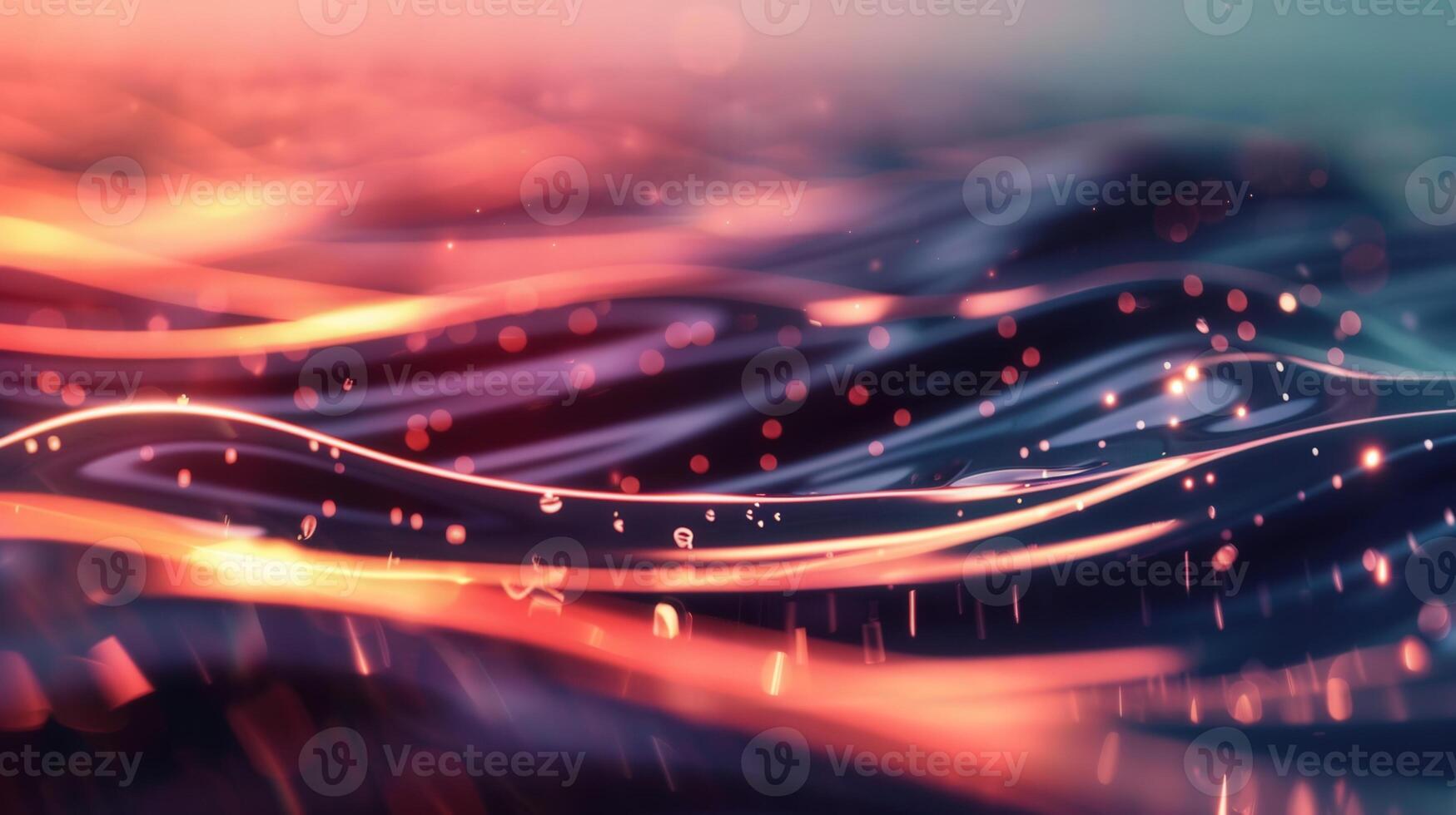 Abstract digital artwork showcasing flowing lines and vibrant colors with a dynamic, elegant effect. photo