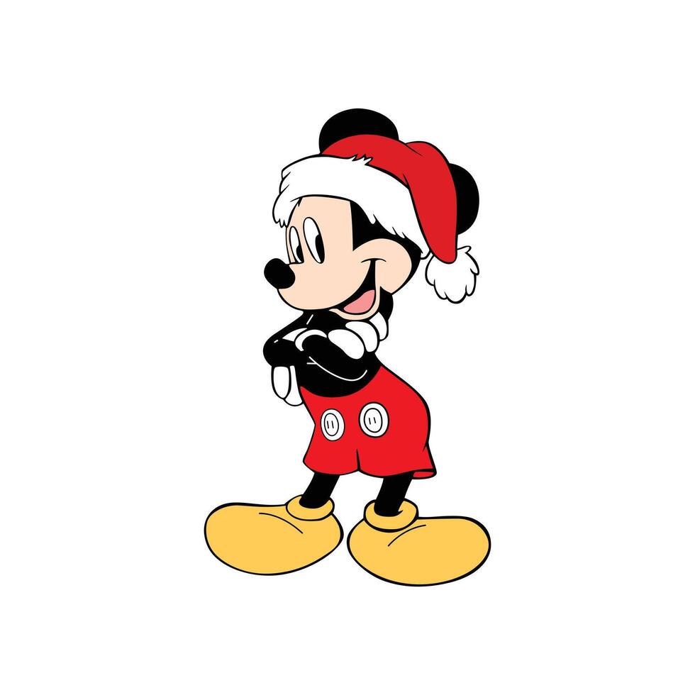 mickey character so cool vector