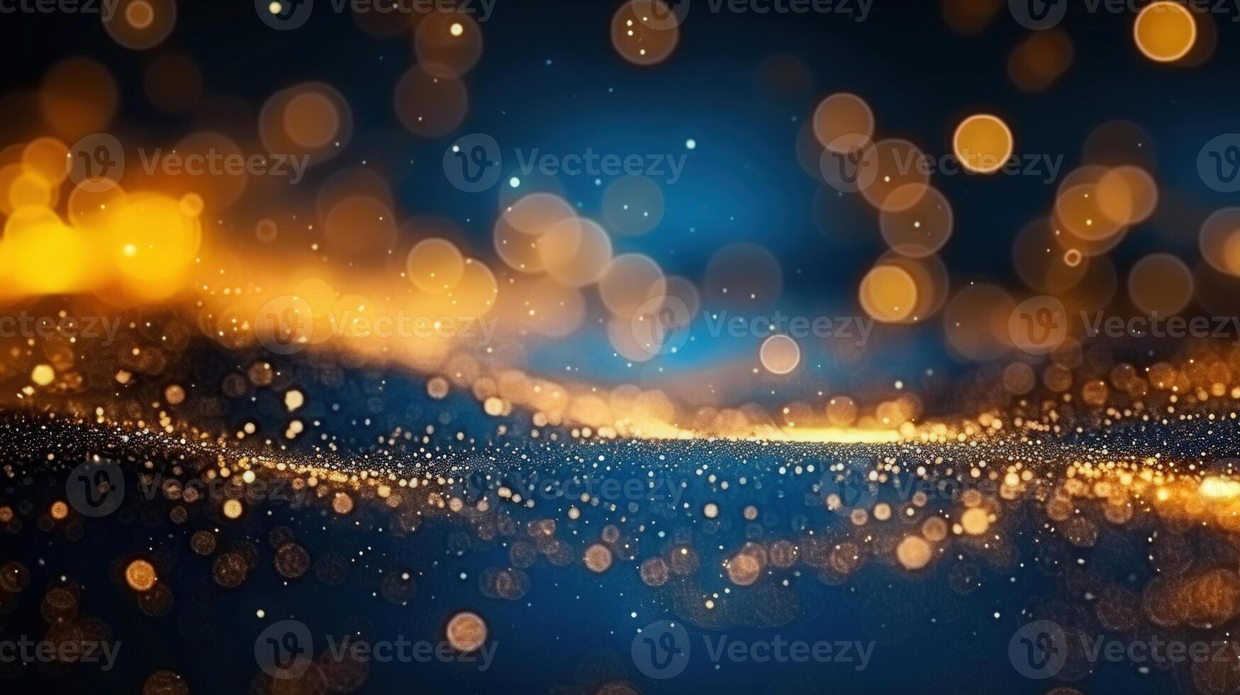 Stunning abstract background featuring bokeh lights, perfect for elegant visual projects. photo