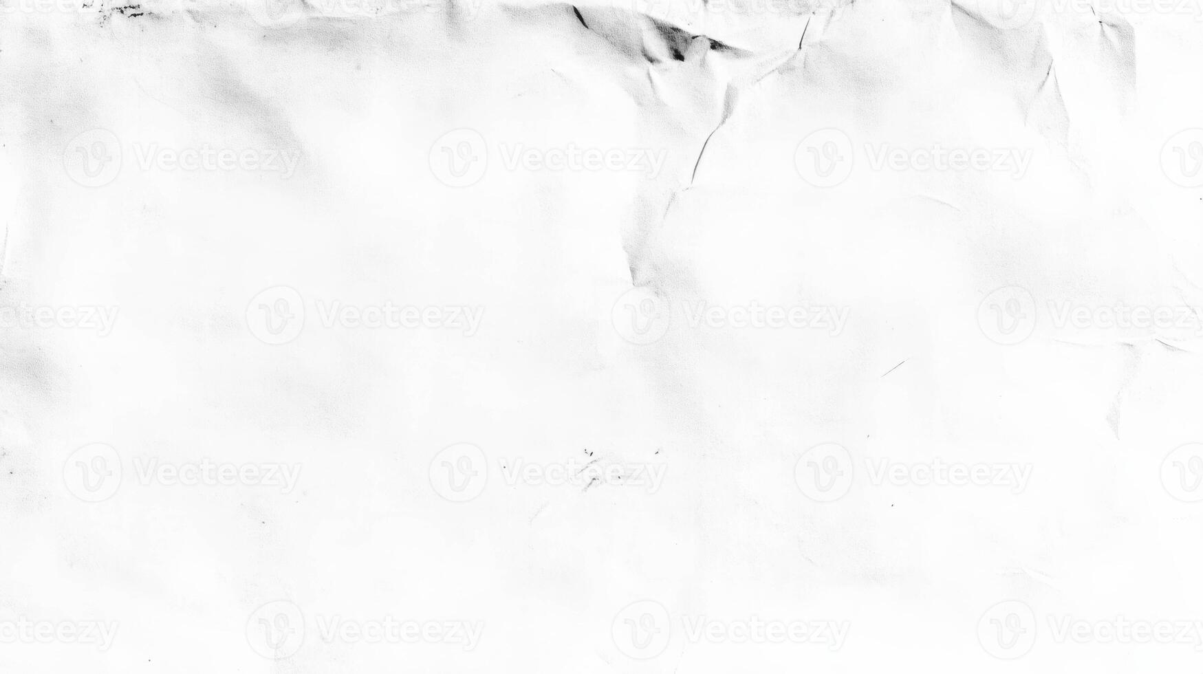 Distressed black and white crumpled paper texture for creative design projects photo