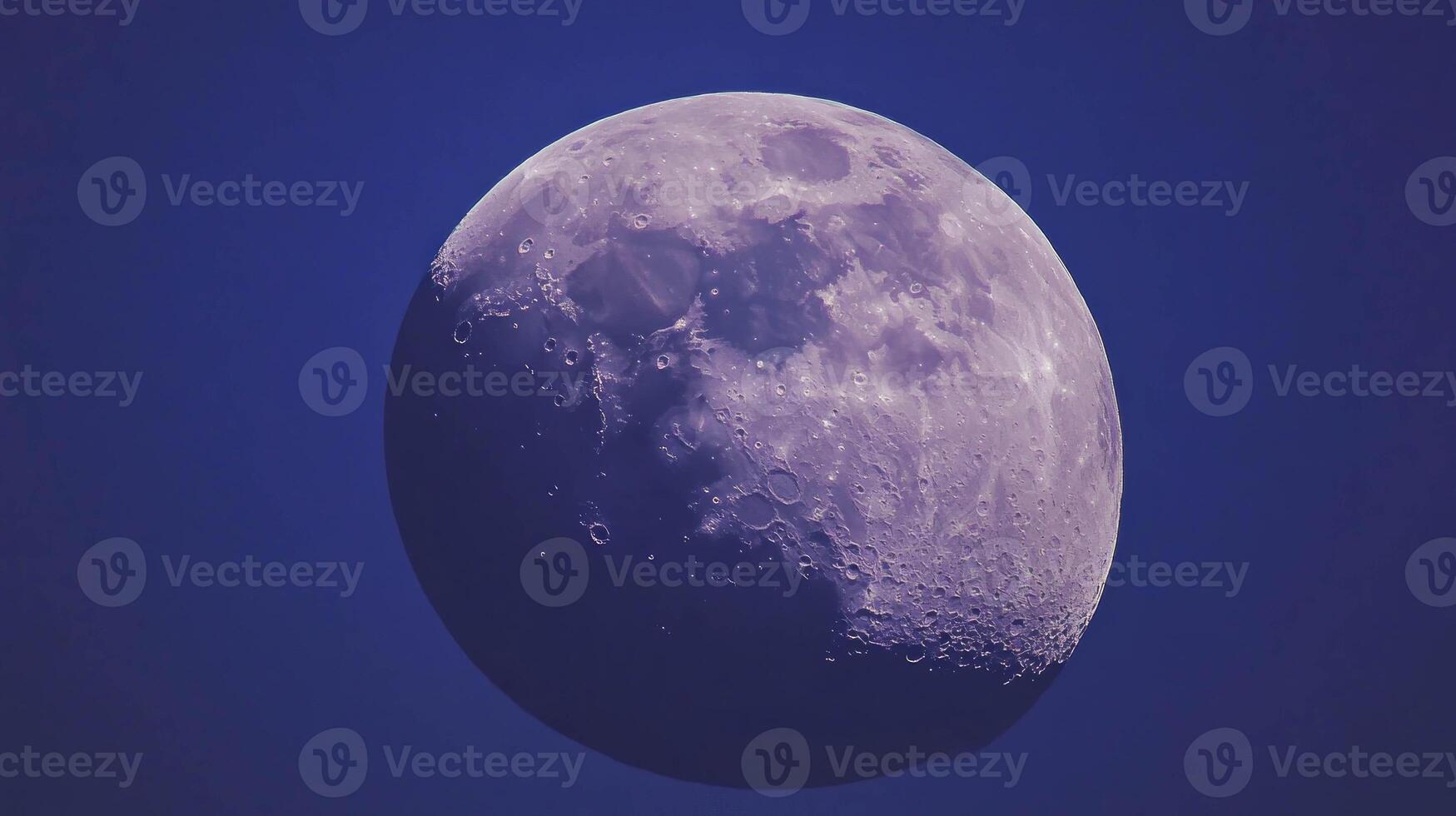 Indigo moon texture with chaotic raw style for atmospheric design photo