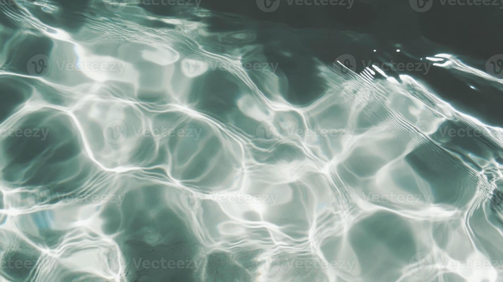 Abstract silver moon texture with chaotic reflections in water surface photo