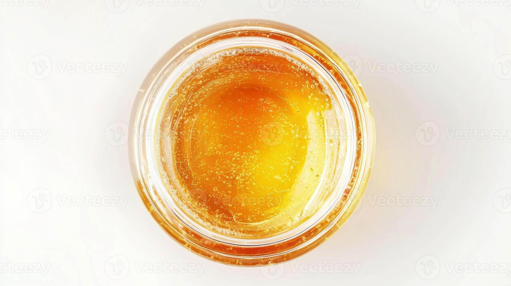 Wildflower honey in glass jar - nature's sweet delight for culinary and health inspirations photo