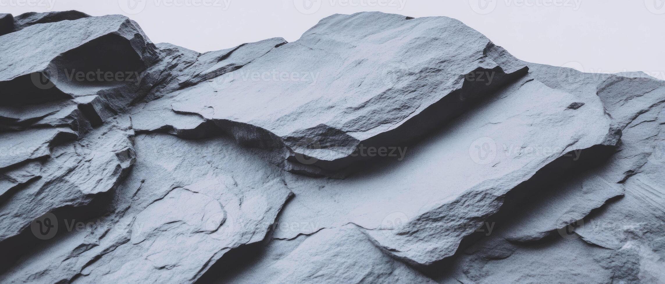Elegant light gray stone texture with smooth and neutral tones for design banners photo