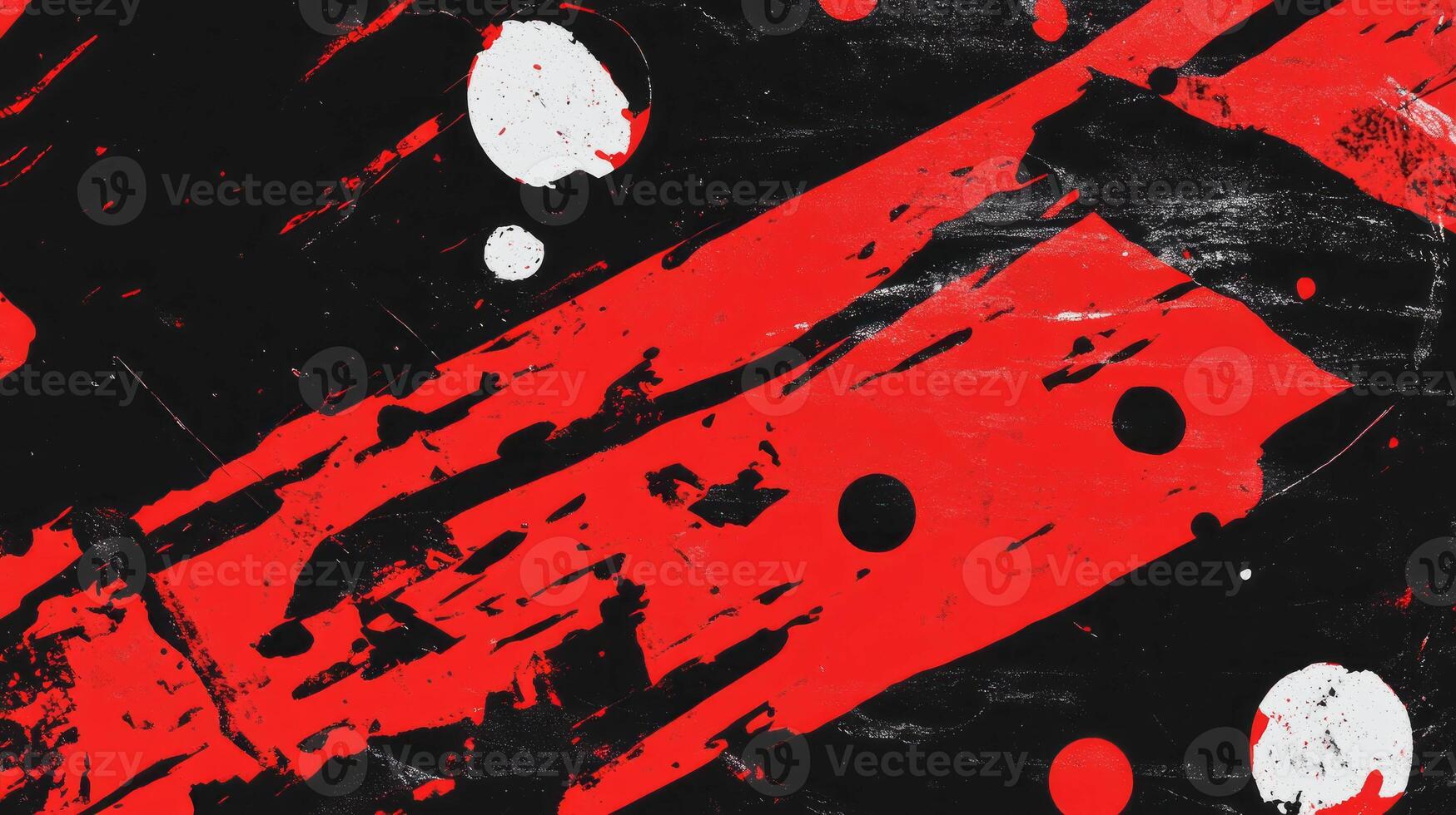 Abstract grunge texture with red and black contrast for creative design photo