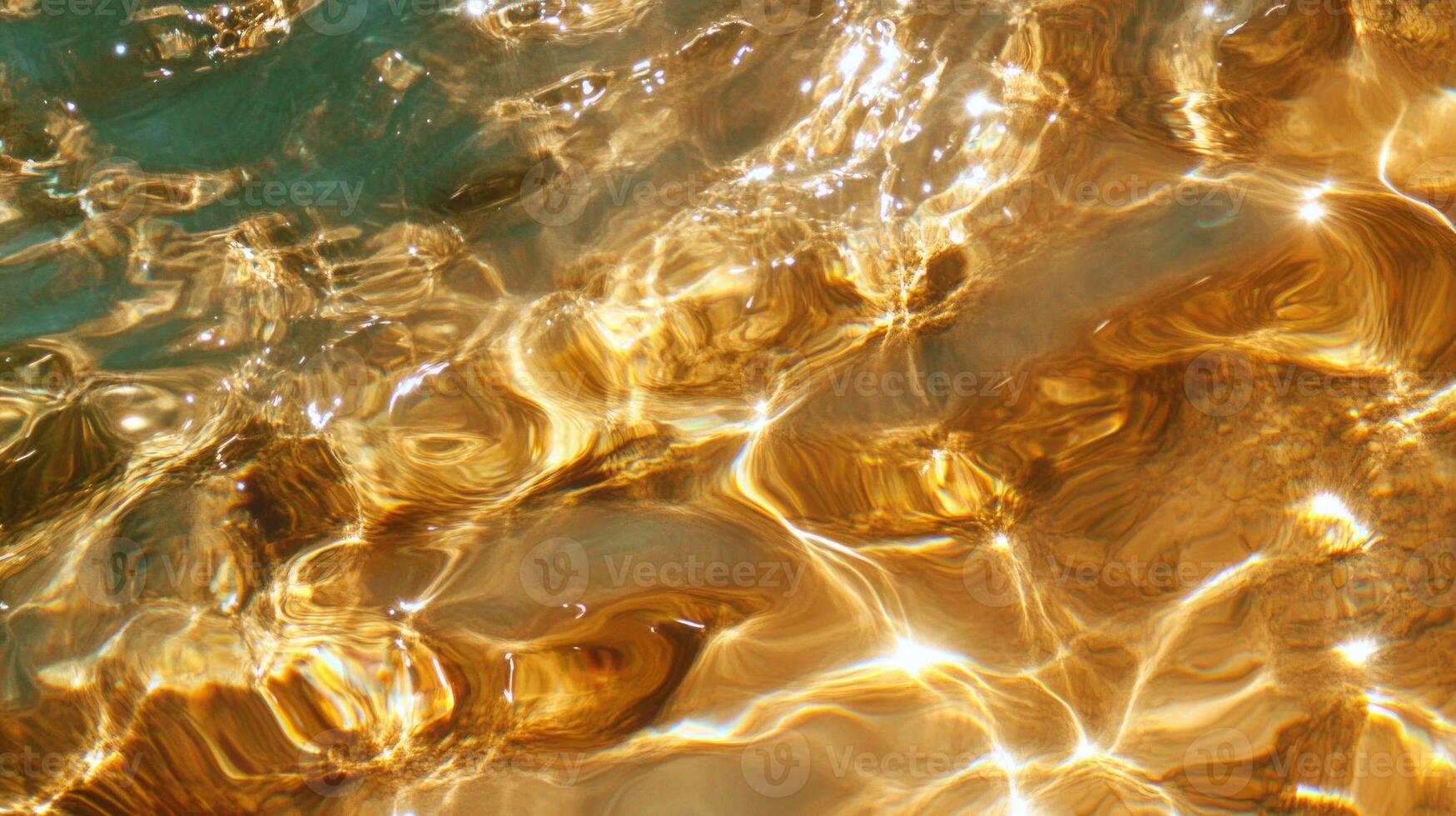 Bronze grunge texture with reflective chaos for artistic design photo