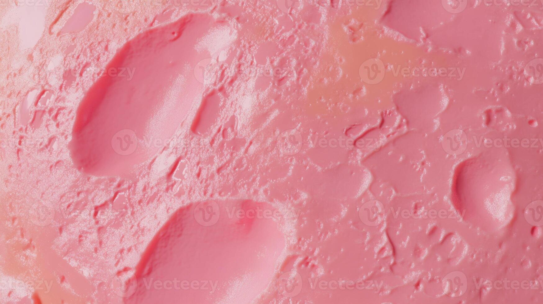 Abstract peach texture with chaotic craters inspired by moon surface photo
