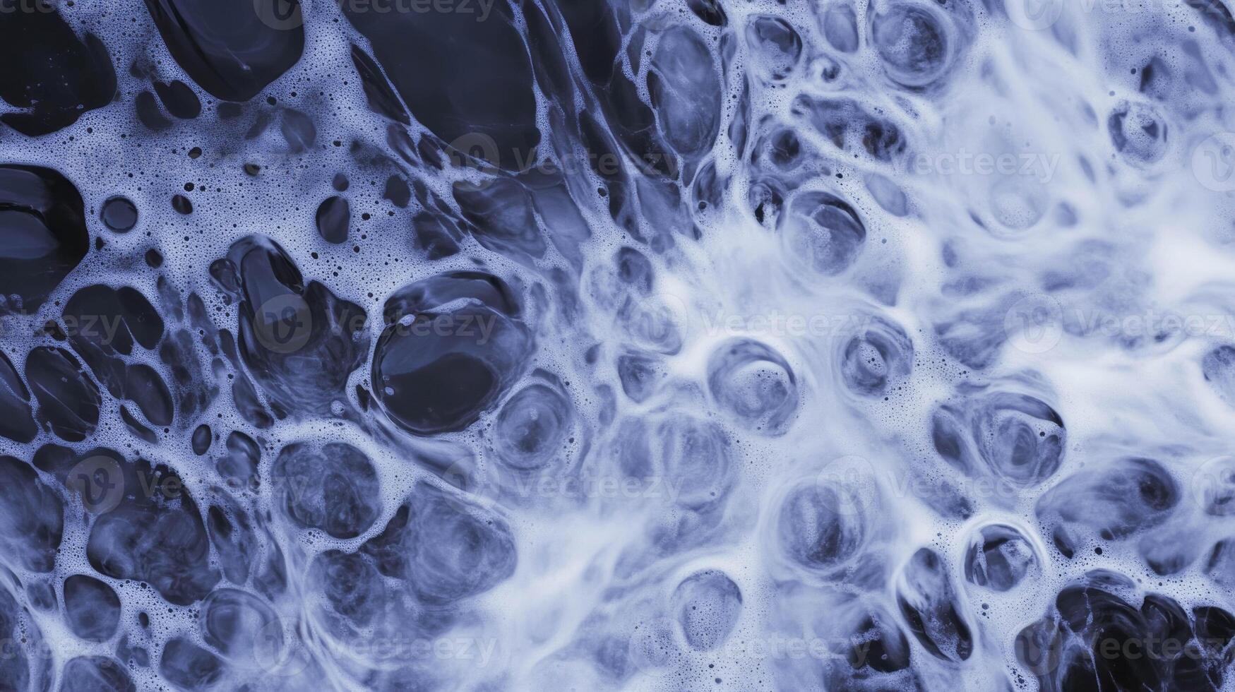 Abstract chaos with moonlike gray texture in dynamic fluid art design photo