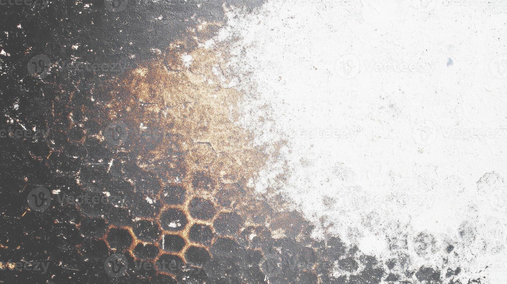 Grunge orange contrast texture with chaotic pattern for artistic design photo