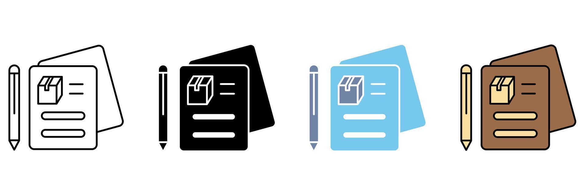 description concept line icon. Simple element illustration. vector