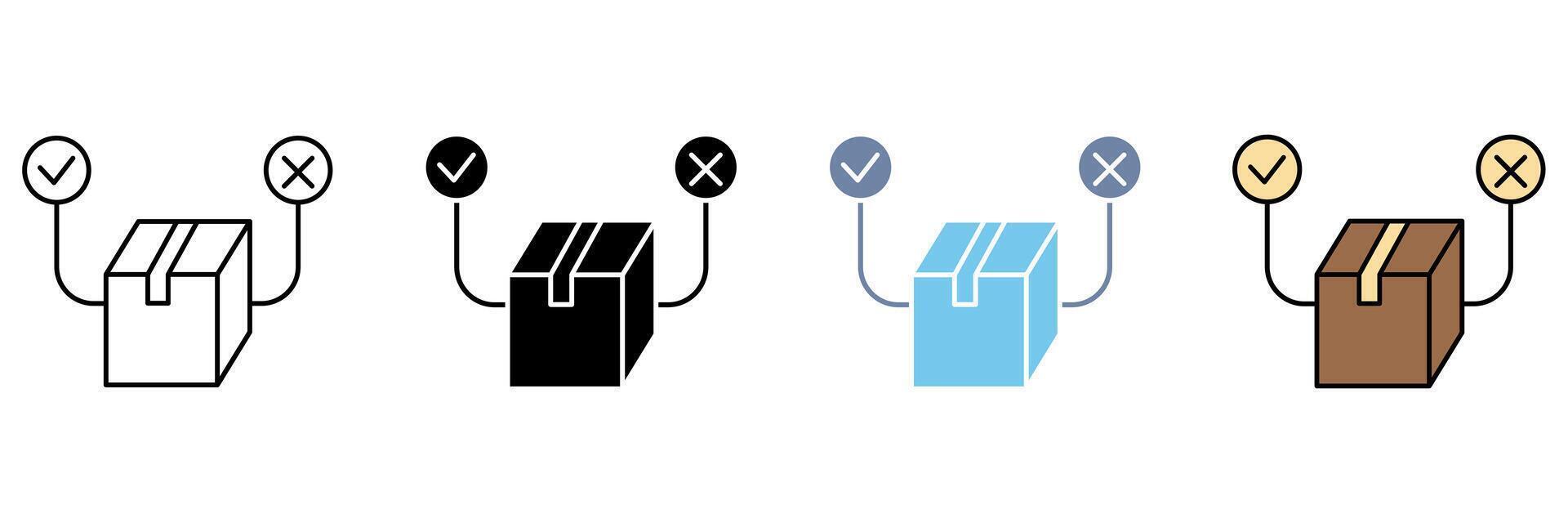 feasibility concept line icon. Simple element illustration. vector