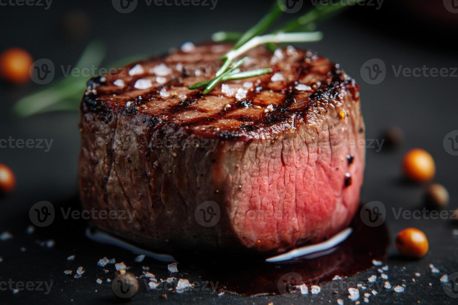 Perfectly Grilled Filet Mignon A Culinary Masterpiece A Temptation To The Senses And Taste Buds photo