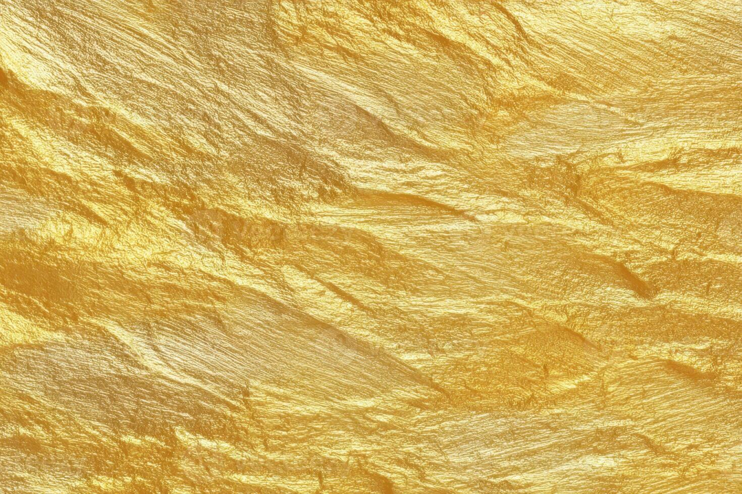 Golden texture background with a rough surface photo