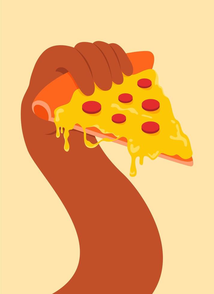 Pizza Food Illustration vector