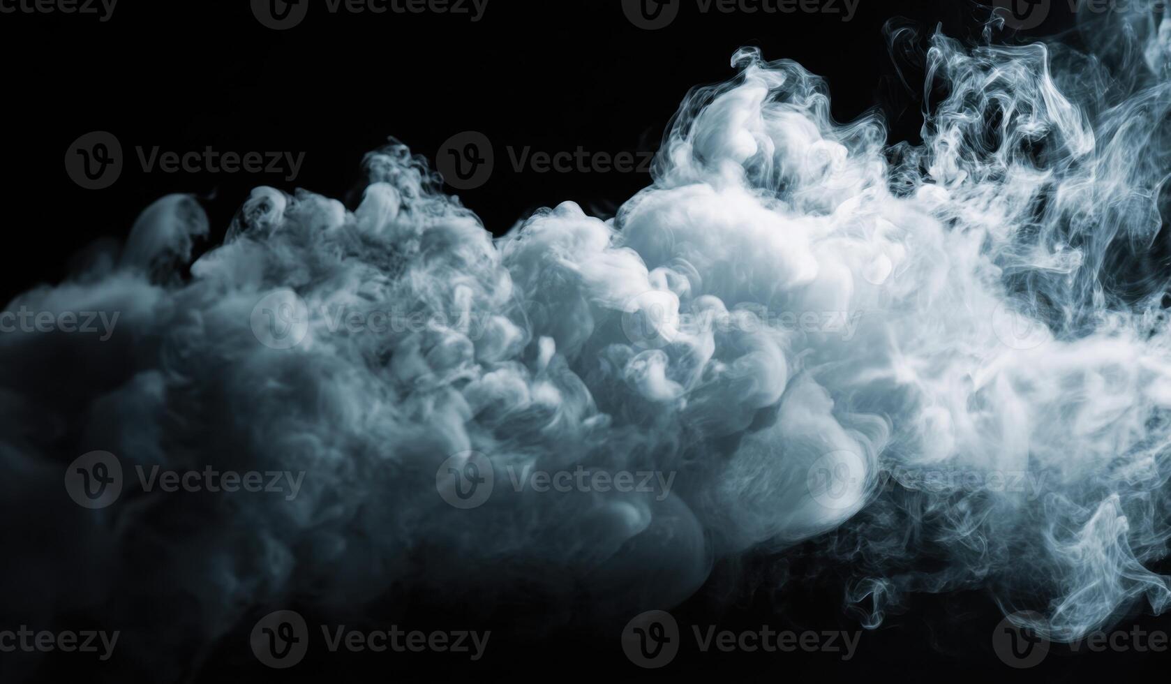 Whimsical Whispers A Dance of Ethereal Vapor on a Midnight Canvas A Serene Symphony of Movement and Mystery in a World of Darkness and Light photo