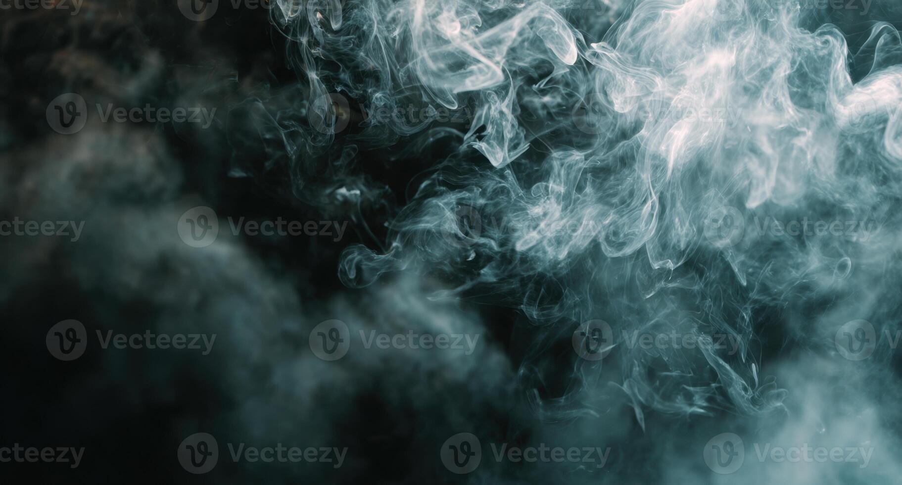 Mystical Enigmatic Smoke A Mesmerizing Dance of Light and Shadows Creating an Ethereal Ambiance in the Dark Depths Revealing Beauty in Mystery photo