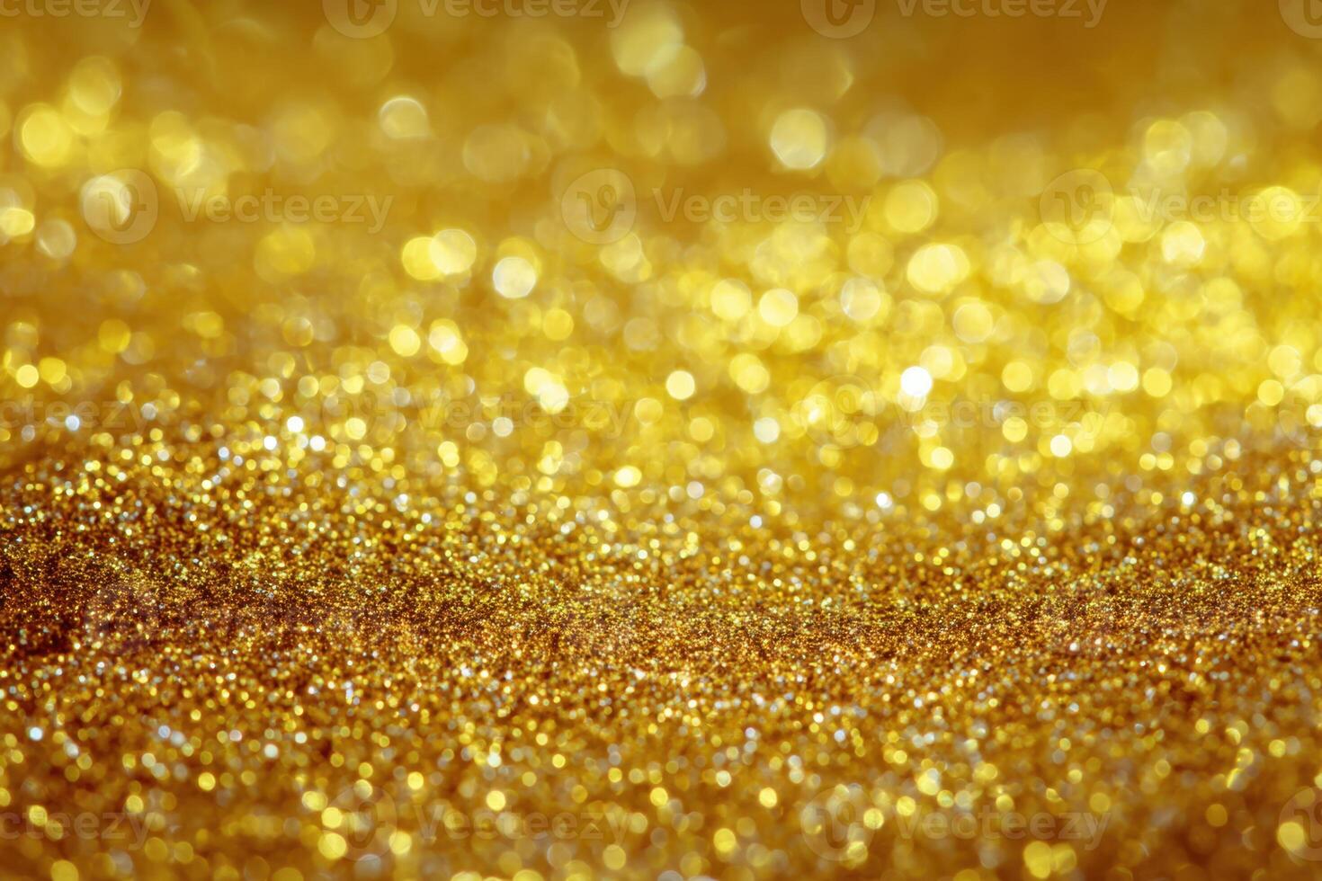 Golden Abstract Background Texture Sparkles and Glitter Shimmer Beautiful Blur Defocused Lights Luxurious and Magical Holiday Wallpaper Glowing photo