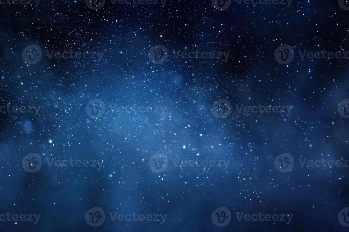 A dark blue sky with stars and a blue background photo
