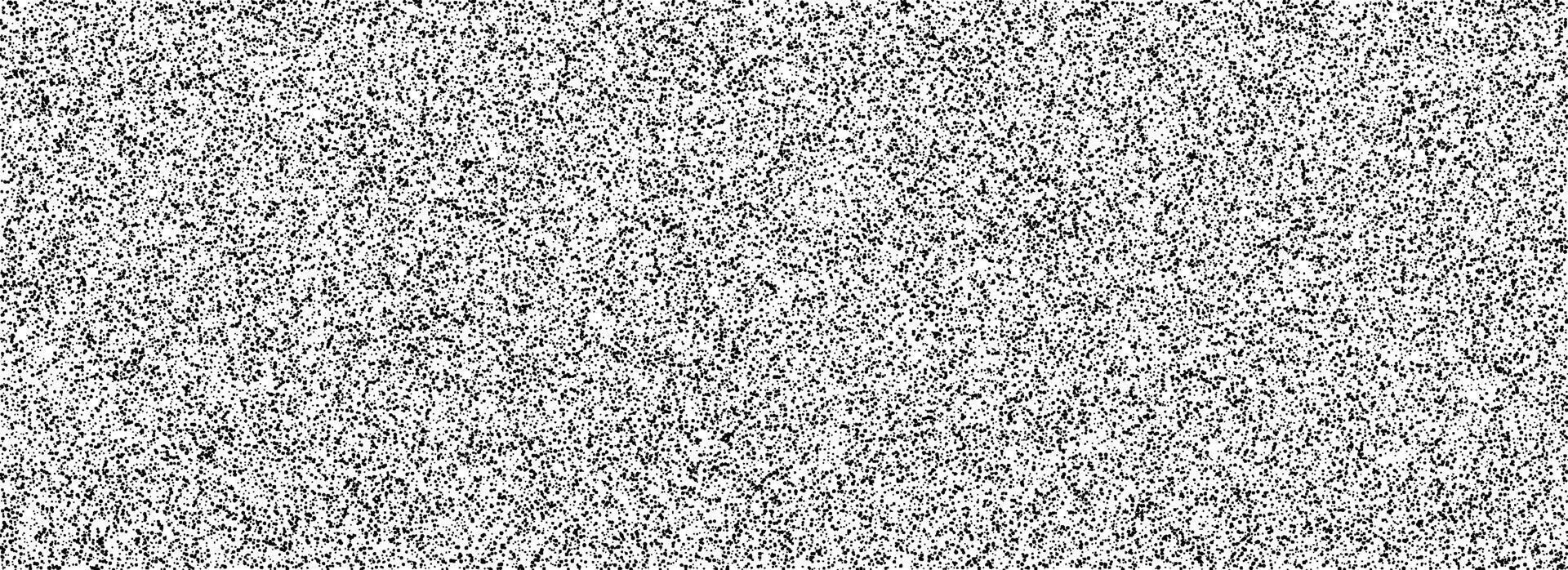Black random noise texture. Rough grain noise overlay background. Abstract grunge gritty snow dots wallpaper. Distress gritty dust backdrop with particles, speckles, drops, specks, flecks vector