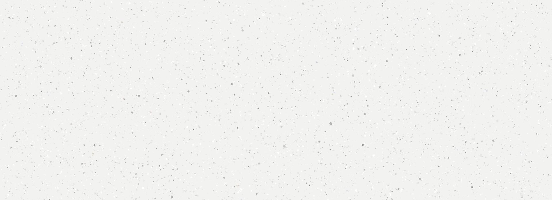 Light grey stone texture background. Noise concrete or cement overlay. White gray grunge speckles and particles pattern. Scattered specks plaster backdrop for poster, brochure, wallpaper vector