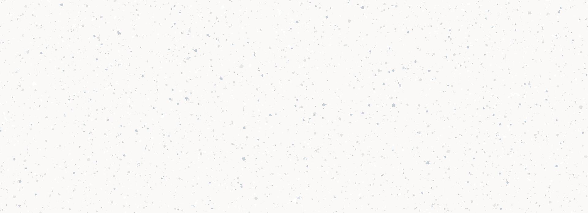 White grey stone texture background. Noise concrete or cement overlay. Light grayish grunge speckles and particles pattern. Scattered specks plaster backdrop for poster, brochure, wallpaper vector