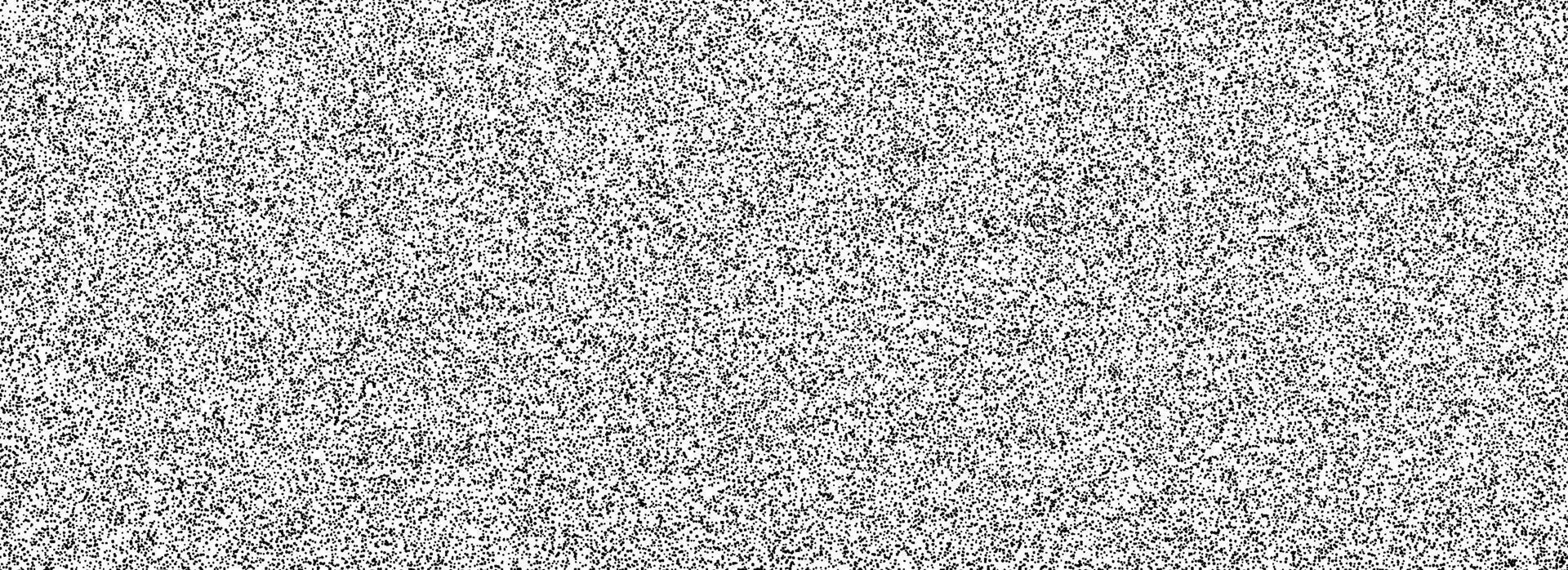 Black random noise texture. Rough grain noise overlay background. Abstract grunge snow dots wallpaper. Distress gritty dust backdrop with particles, speckle, drops, specks, flecks. vector