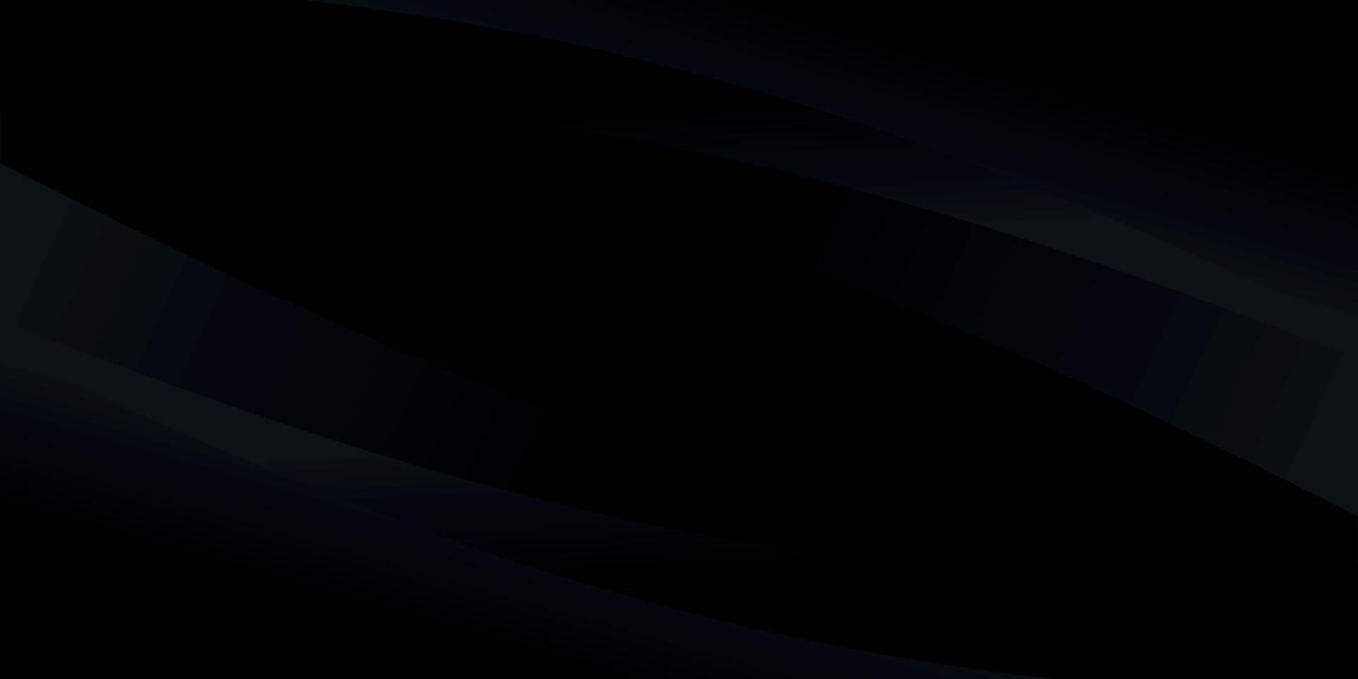 simple black gradient background with dynamic curved lines vector