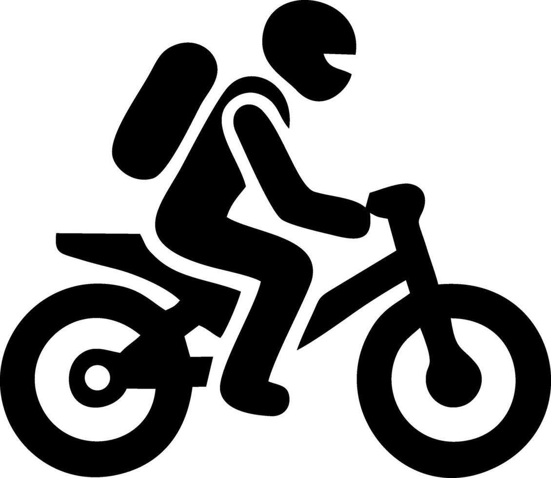 Adventure awaits on two wheels feel the freedom speed and thrill of the ride vector