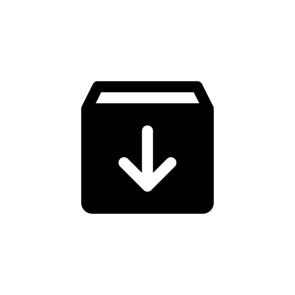 archive icon, save icon vector