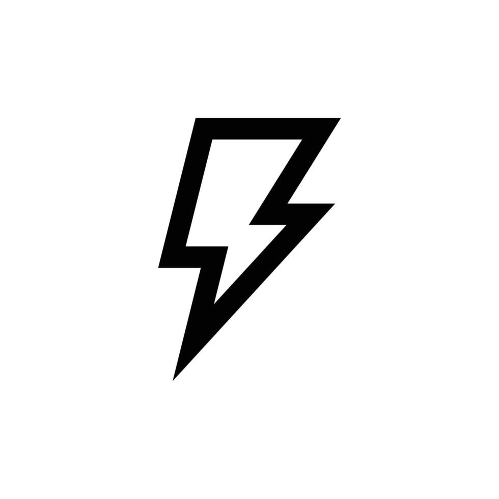 logo electric illustrations on white background vector