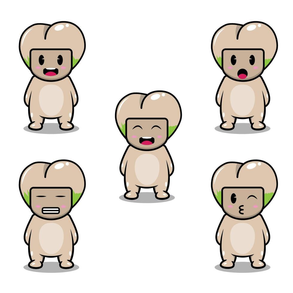 Jimaca Fruit Emoji vector