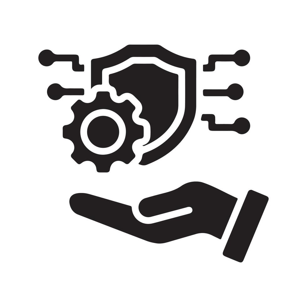 cyber Security icon vector